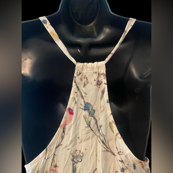 Anthropologie RAGA sleeveless racerback top NWOT size S. Boho floral top - Picture 4 of 8